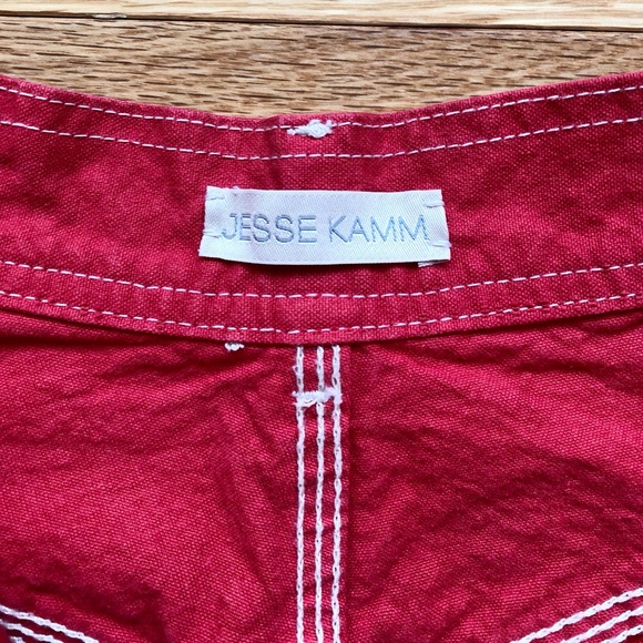 Jesse Kamm Maraschino Patchwork Handy Pants - Picture 6 of 12
